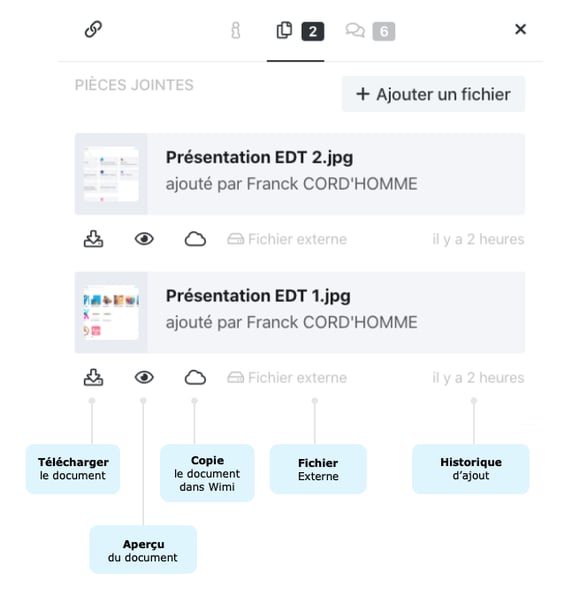 05-kroqi-fr-agenda-onglet-fichiers-et-documents-dun-evenement-dans-lagenda-de-kroqi-v7